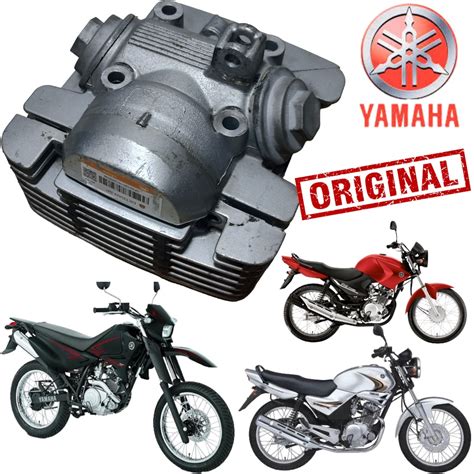 CABECOTE SEM CATALIZADOR YAMAHA YBR XTZ FACTOR 2000 2001 2002 2003 2004