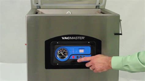 How To Operate The Vp Chamber Vacuum Sealer Youtube