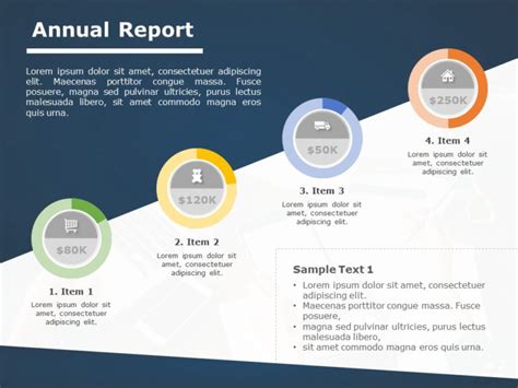 Business Review Presentation PowerPoint Template