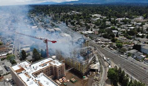 Fire Ravages Affordable Housing Complex In Redwood City Development