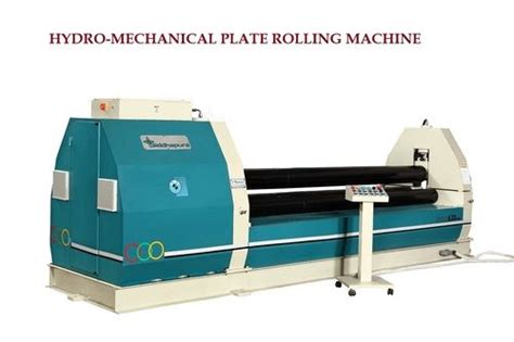 Hydro Mechanical Plate Rolling Machines At Best Price In Rajkot