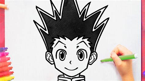 How To Draw GON From Hunter X Hunter YouTube