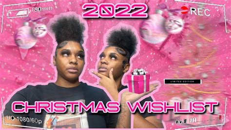 My Christmas Wishlist 2022🎄 Vlogmas Laur3nnluxx Inc 💕 Youtube