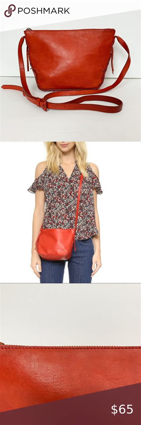 Madewell Marin Crossbody Bag In Thai Chili Leather Madewell Bag