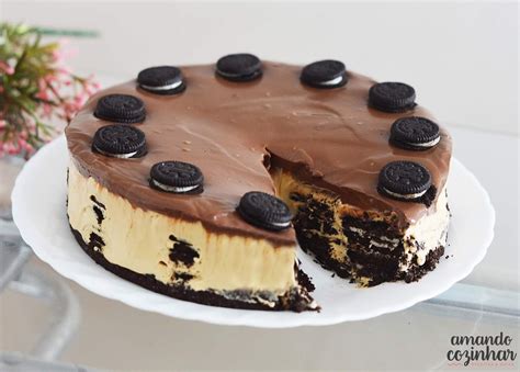 Torta De Chocolate Oreo Amando Cozinhar