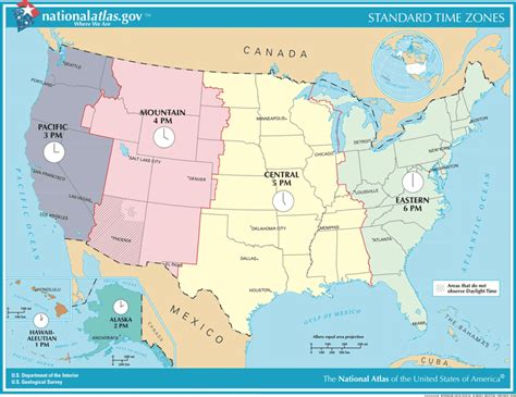 Printable Time Zone Chart