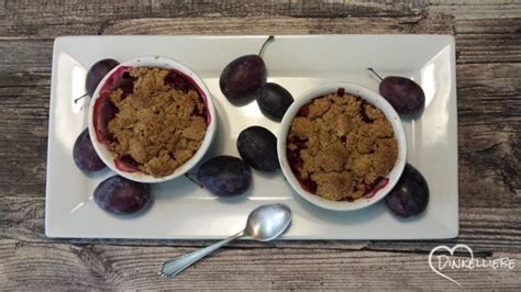 Zwetschgen Crumble Dinkelliebe