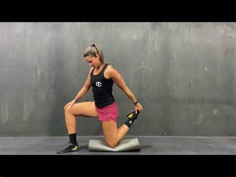 Kneeling Lunge Hip Flexor Stretch YouTube