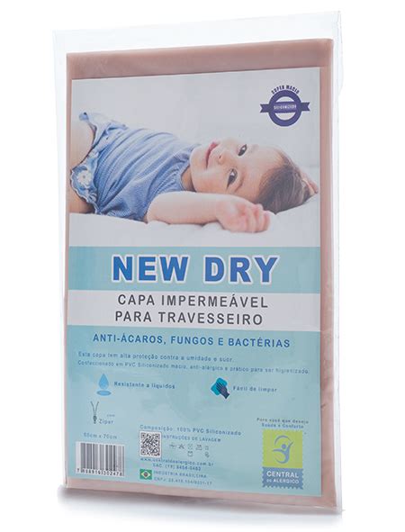 Capa Imperme Vel Para Travesseiro Adulto New Dry Pvc Siliconizado