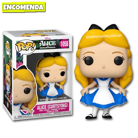 PRÉ VENDA Funko Pop Alice no País das Maravilhas Alice 1058 Loja TSC