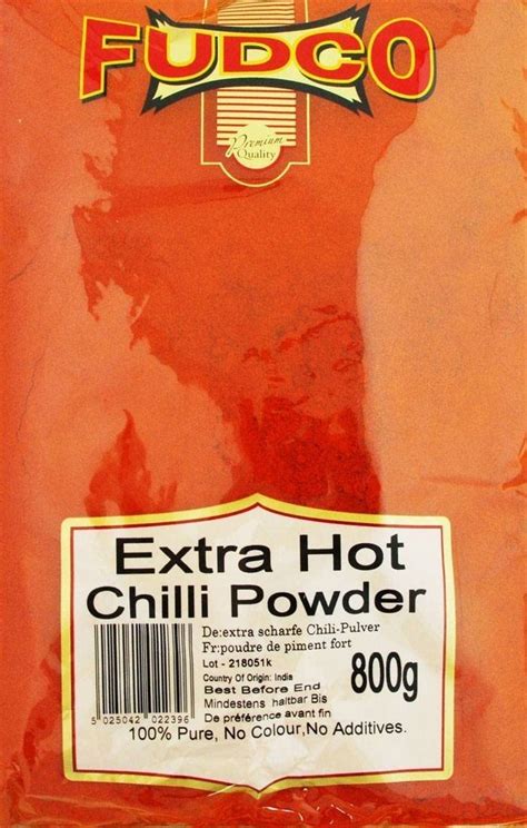 Fudco Extra Hot Chilli Powder 800g Rashan Pani