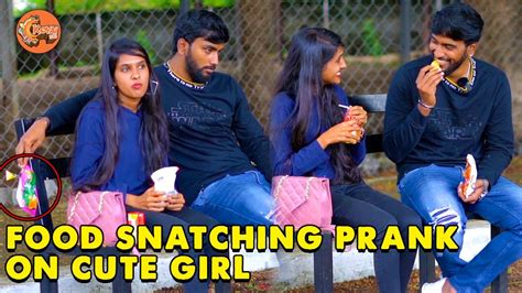 Food Snatching Prank On Cute Girl Kovai Kusumbu Kovai 360 YouTube