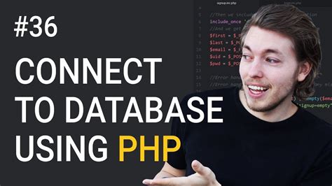 36 How To Connect To A Database In Php Php Tutorial Learn Php