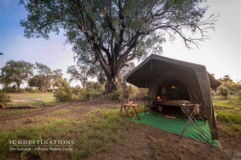 Xaxaba Mobile Camp Tent Sun Destinations Safari