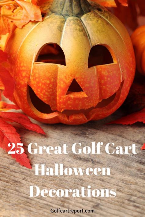 25 Great Golf Cart Halloween Decorations Golf Carts Golf Cart