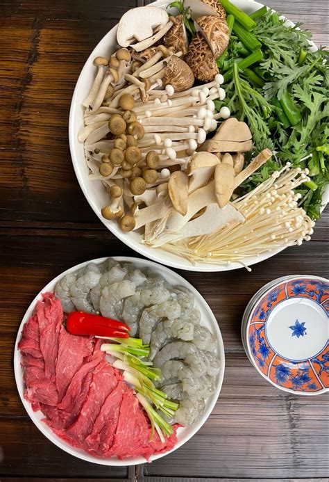 Shrimp Steak Mushroom Hot Pot Recipe