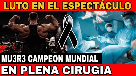 CONSTERNACION EN EL ESPECTÁCULO MUR10 HOY FAMOSO POR CULPA DE UNA