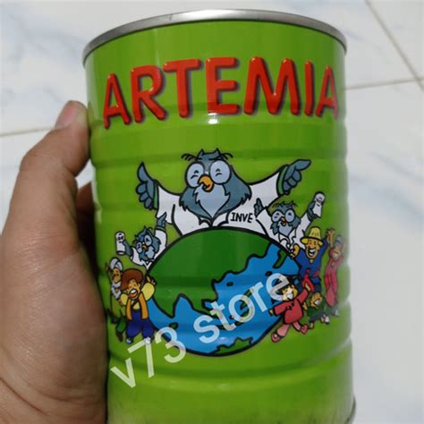 Jual ARTEMIA CYST INVE 425GR GRADE AAA HATCHING RATE 90 MADE IN USA