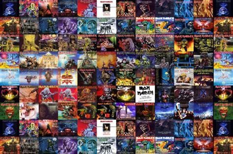 Iron Maiden Album Covers 11×16 – Pattern Crew