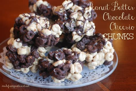 Peanut Butter Chocolate Cheerios Chunks - TGIF - This Grandma is Fun