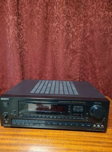 Sony Str D990 Stereo Receiver Amfm Phono Audio Video Control Center