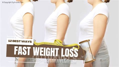 12 Best Ways To Lose Weight Fast Get Fit Without Diets • Eytravels