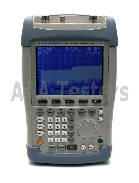 Business Industrial Rohde Schwarz FSH6 Spectrum Analyzer WITH POWER