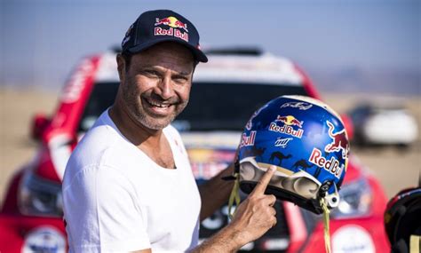 Rally Champion Nasser Al Attiyah turns engine on at the 2020 Dakar ...