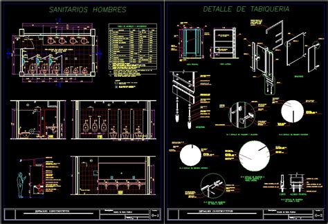 Complete Bathroom Dwg Section For Autocad • Designs Cad