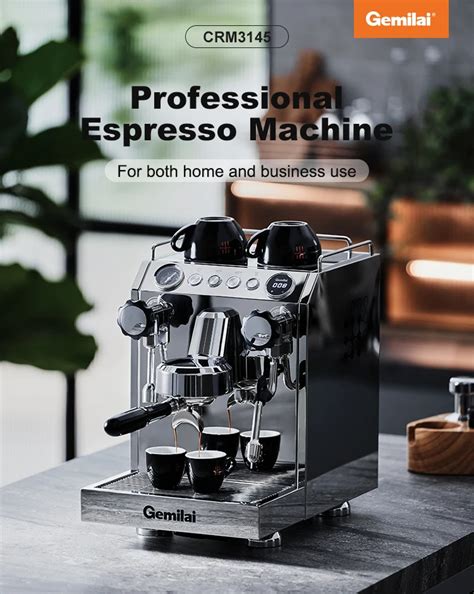 Gemilai Crm High Quality Professional Espresso Coffee Machines