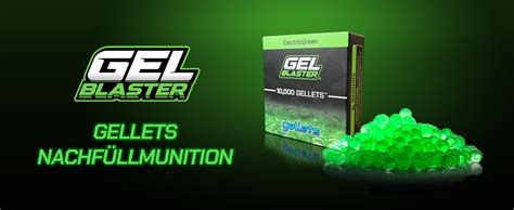 Gel Blaster Gellets Nachf Llmunition Gr N Hergestellt F R Gel