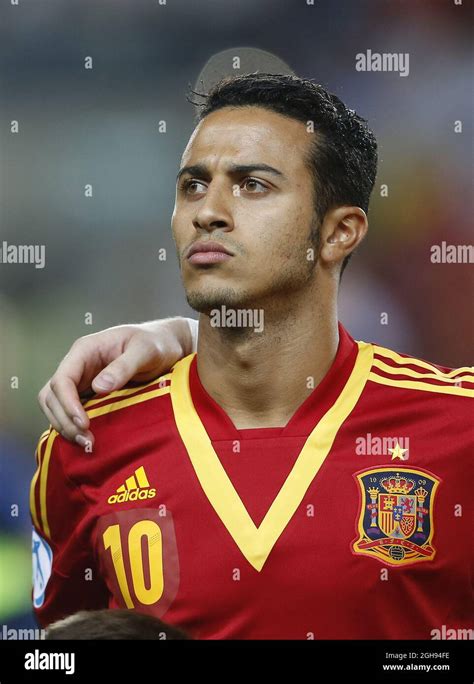 Spains Thiago Alcantara During The Uefa European U21 Soccer