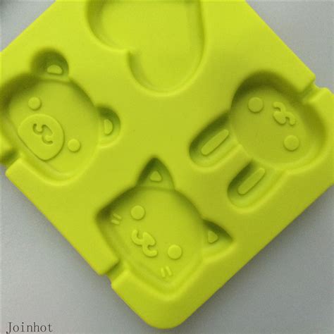 Купить 3D животных рисунок силикона прессформы силикагель леденец торт ...