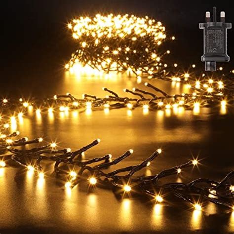 Ansio Christmas Lights Led M Ft Cluster Christmas Tree Lights