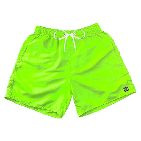 Kit Bermudas Short Praia Neon Mauricinho Ver O Cord O Elo