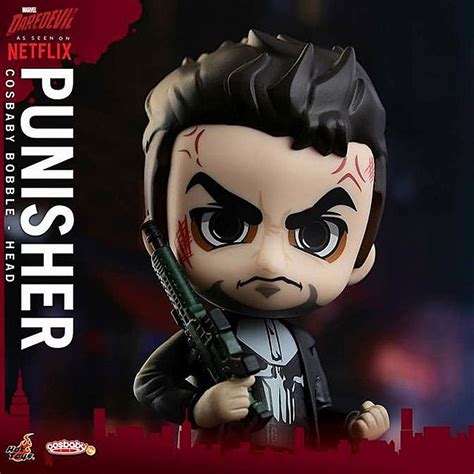 Hot Toys Marvel S Daredevil Punisher Cosbaby Bobble Head