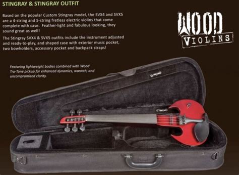 Mark Wood Electric Violin Products