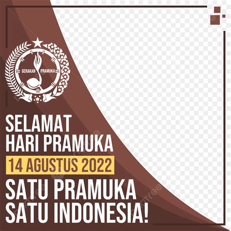 Twibbon Selamat Hari Pramuka Hari Pramuka Selamat Hari Pramuka