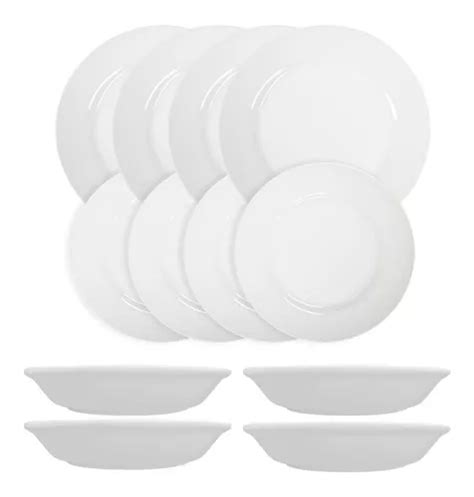 Comprar Set X12 Plato Playo Hondo Postre Tsuji 1150 Porcelana