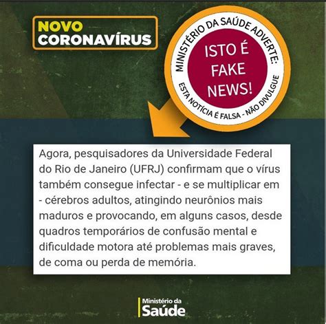 Fake news saiba o que é verdade e mentira sobre o coronavírus Metrópoles