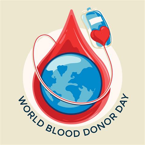 World Blood Donor Day Concept 2379977 Vector Art At Vecteezy