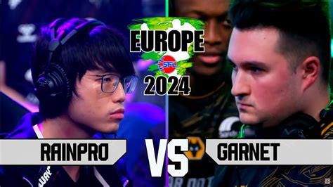 Rainpro Guile Vs Garnet Dhalzim Street Fighter League Pro Europe