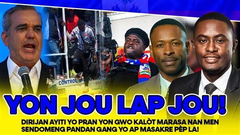 DIRIJAN AYITI YO PRAN YON GWO KALÒT MARASA NAN MEN SENDOMENG PANDAN