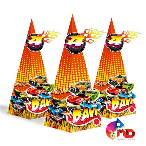Caixa Cone Hot Wheels Elo Produtos Especiais