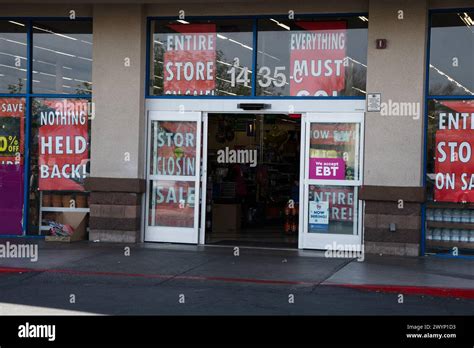 Las Vegas NV USA 7th Apr 2024 99 Cents Only Stores Closing All