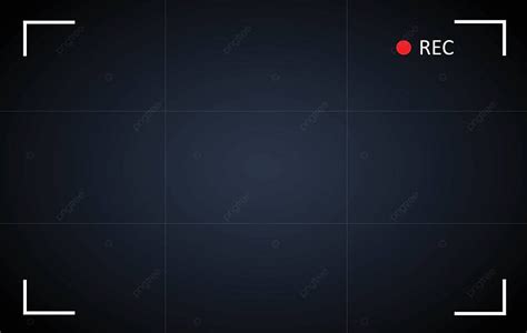 Camera Recording Screen Vector Illustration Background Mic Art Movie