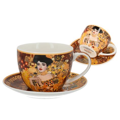 Gustav Klimt Fili Anka Espresso Ml Adela Porcelana D