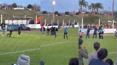 Repudiable Un árbitro Fue Agredido Por Jugadores Mujeres Y Hasta Niños En Entre Ríos 442