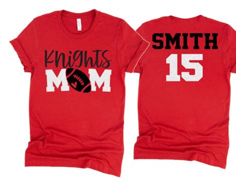 Glitter Football Shirt Football Mom T Shirt Football Shirts Cute