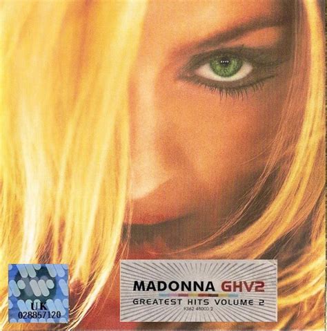 Madonna GHV2 Greatest Hits Volume 2 2001 CD Discogs